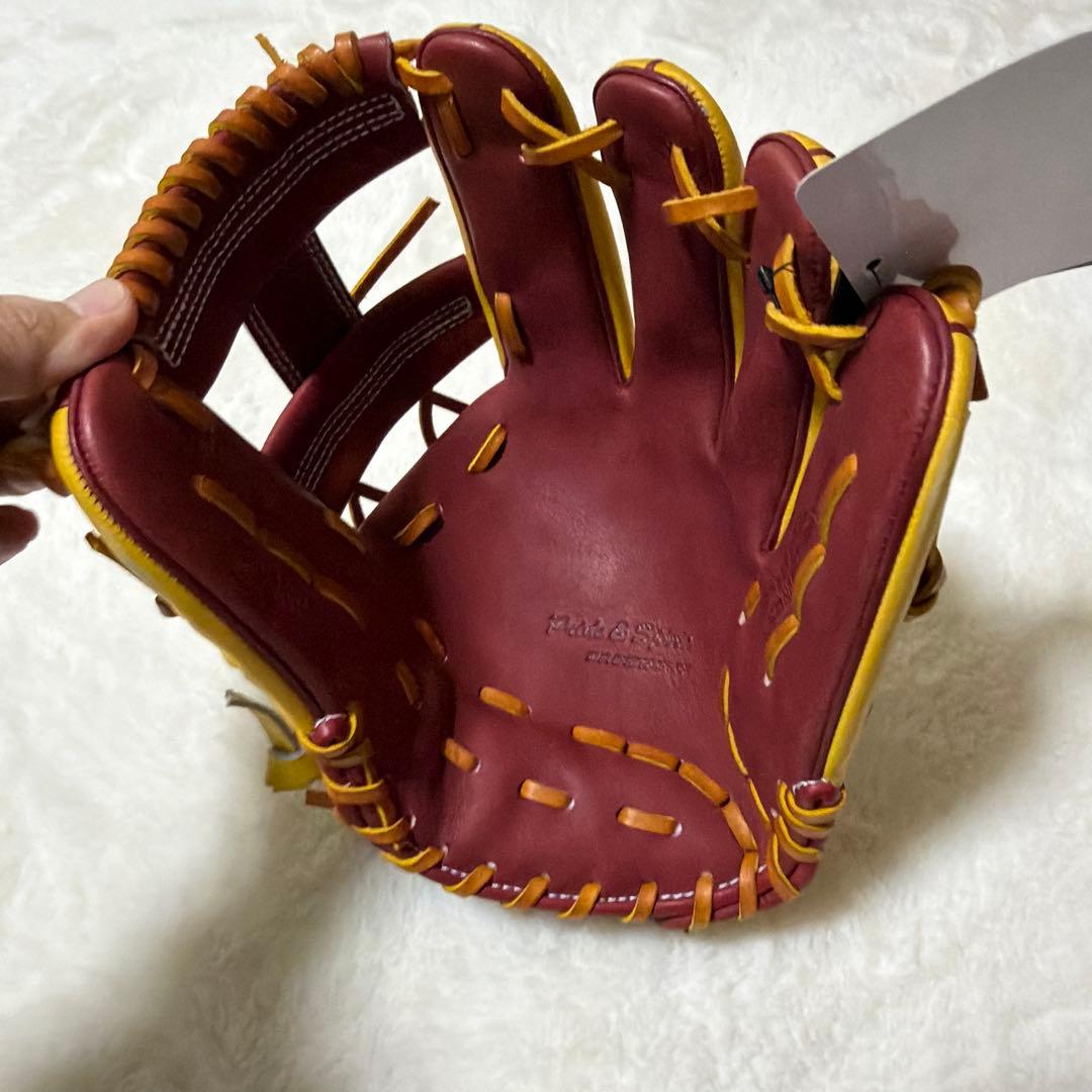 ゼット　プロステイタス軟式　内野手用　今宮モデル　湯もみ型付け済　新品