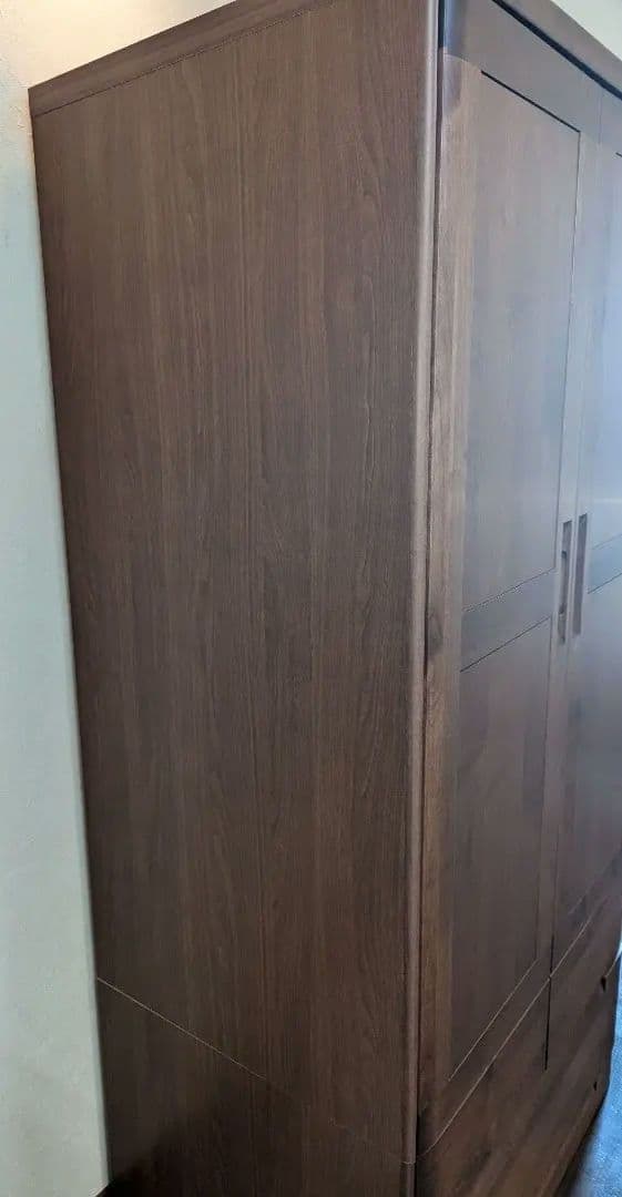【美品】ワードローブ 　タンス　ダークブラウン
