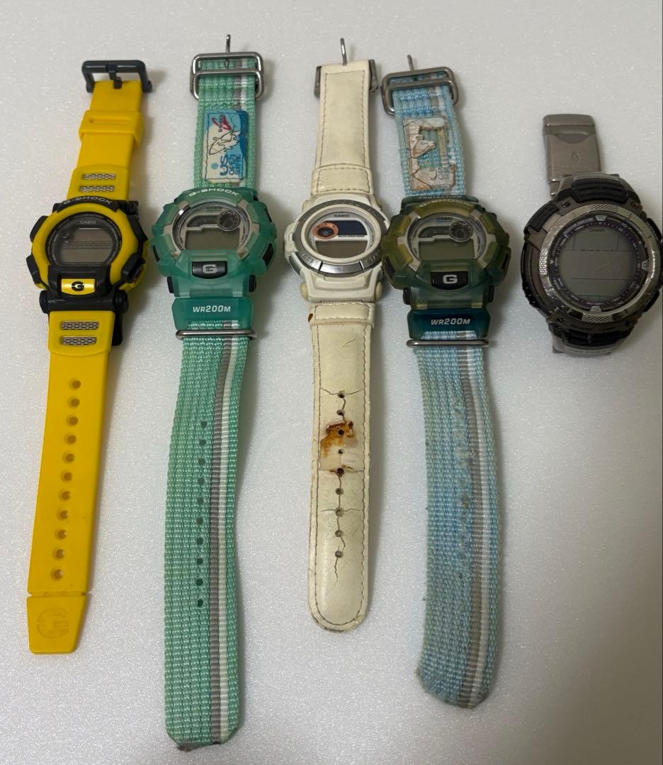 D*a様 ジャンク扱い　CASIO G-SHOCK など5点