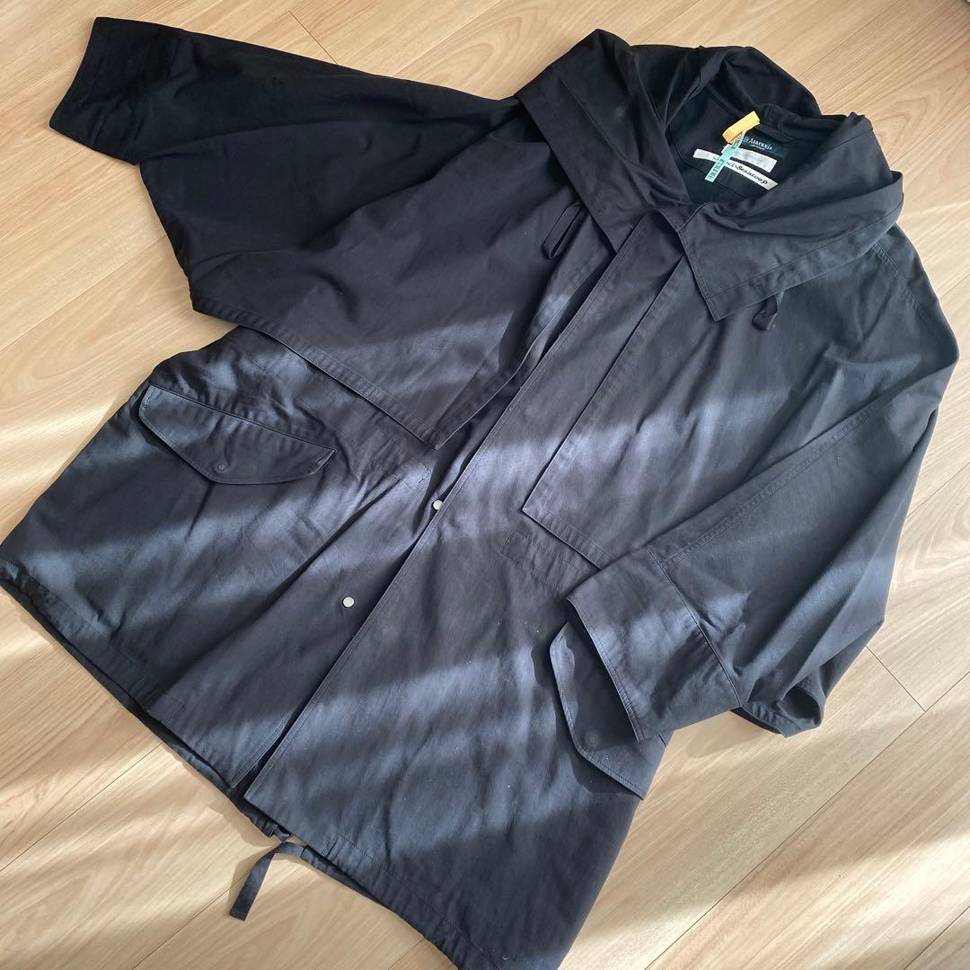 本日お値下げ◆アタラクシア　ルアーブルポンチョ　黒