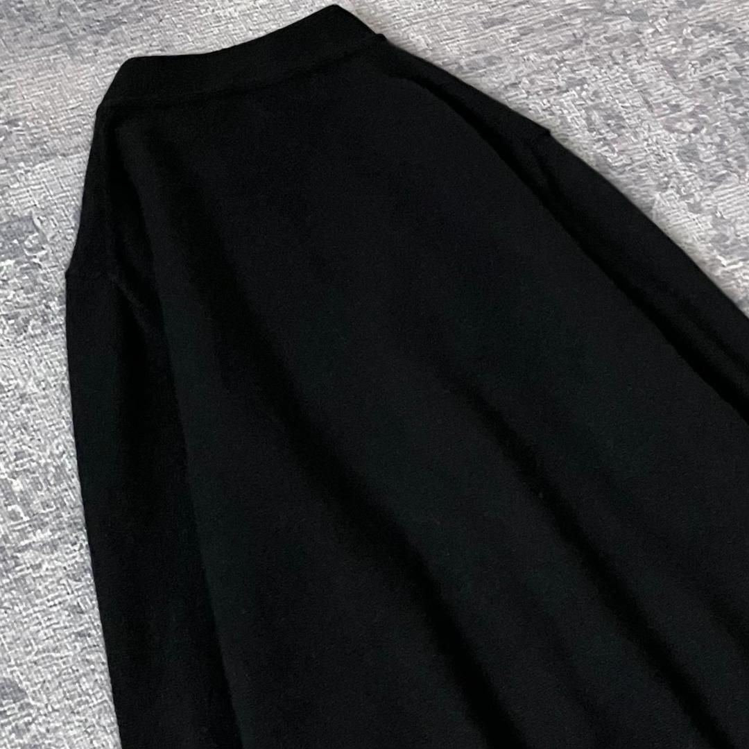 【美品】ヴィヴィアンウエストウッド ロングカーディガン オーブ刺繍 ブラック 黒