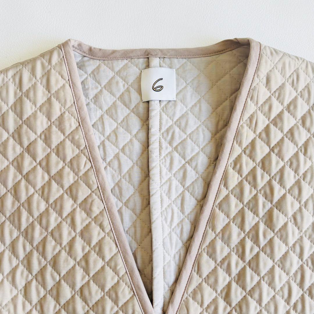 ROKU ロク ６ キルティング ベスト QUILTED VEST