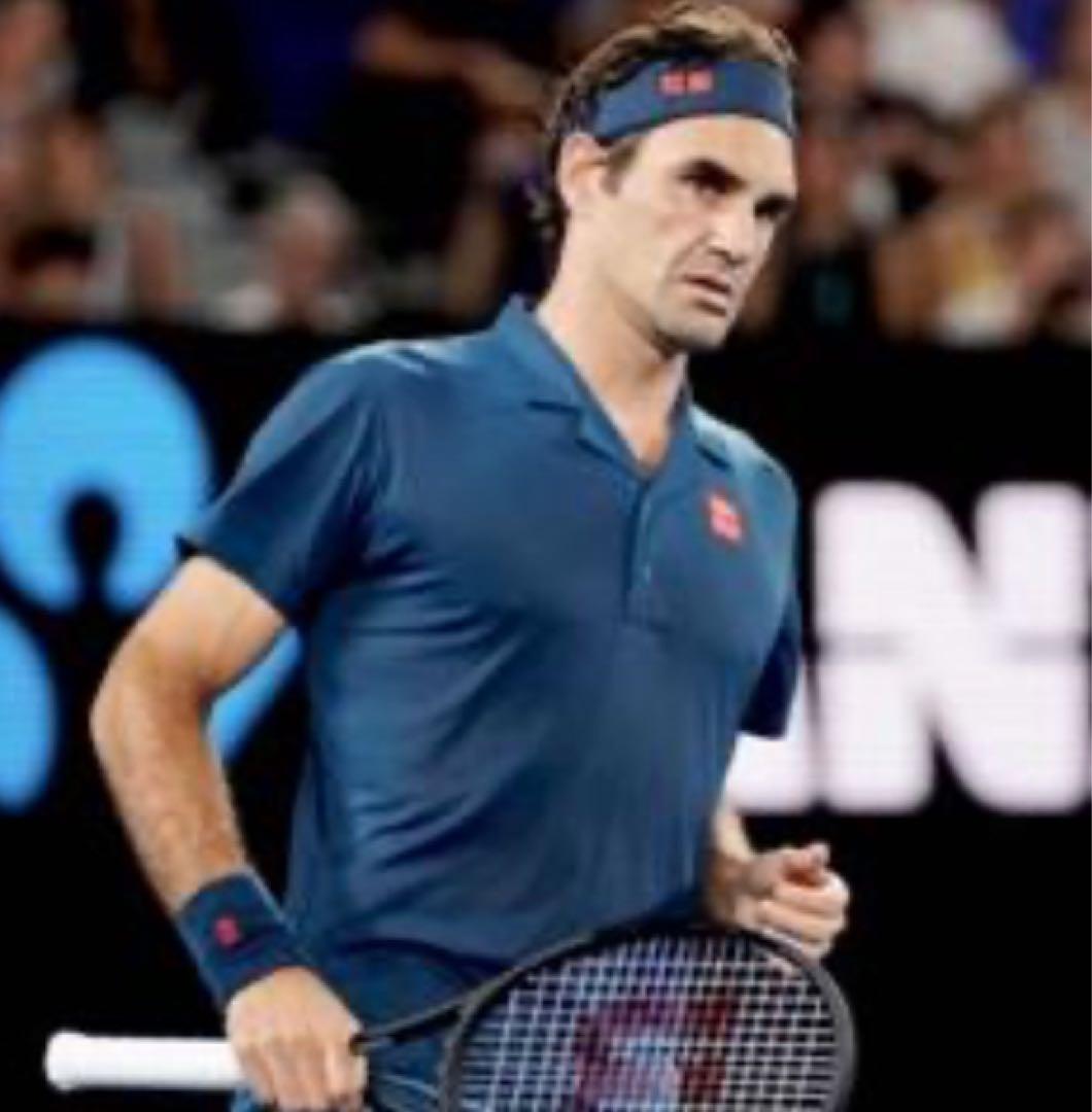 テニスウェア ロジャーフェデラーモデル上下Mセット ユニクロ