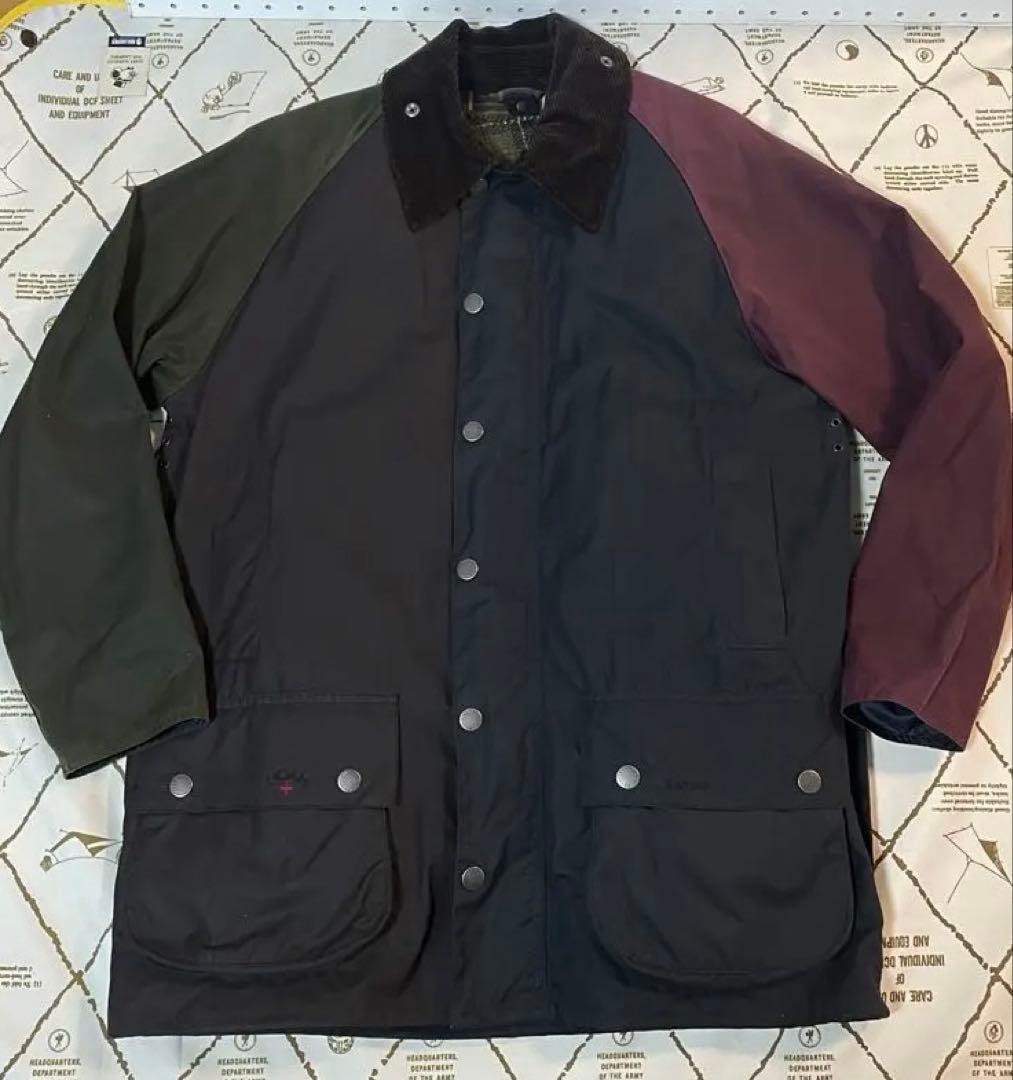 ゲジヒト専用Barbour NOAH コラボ Wax Beaufort サイズM