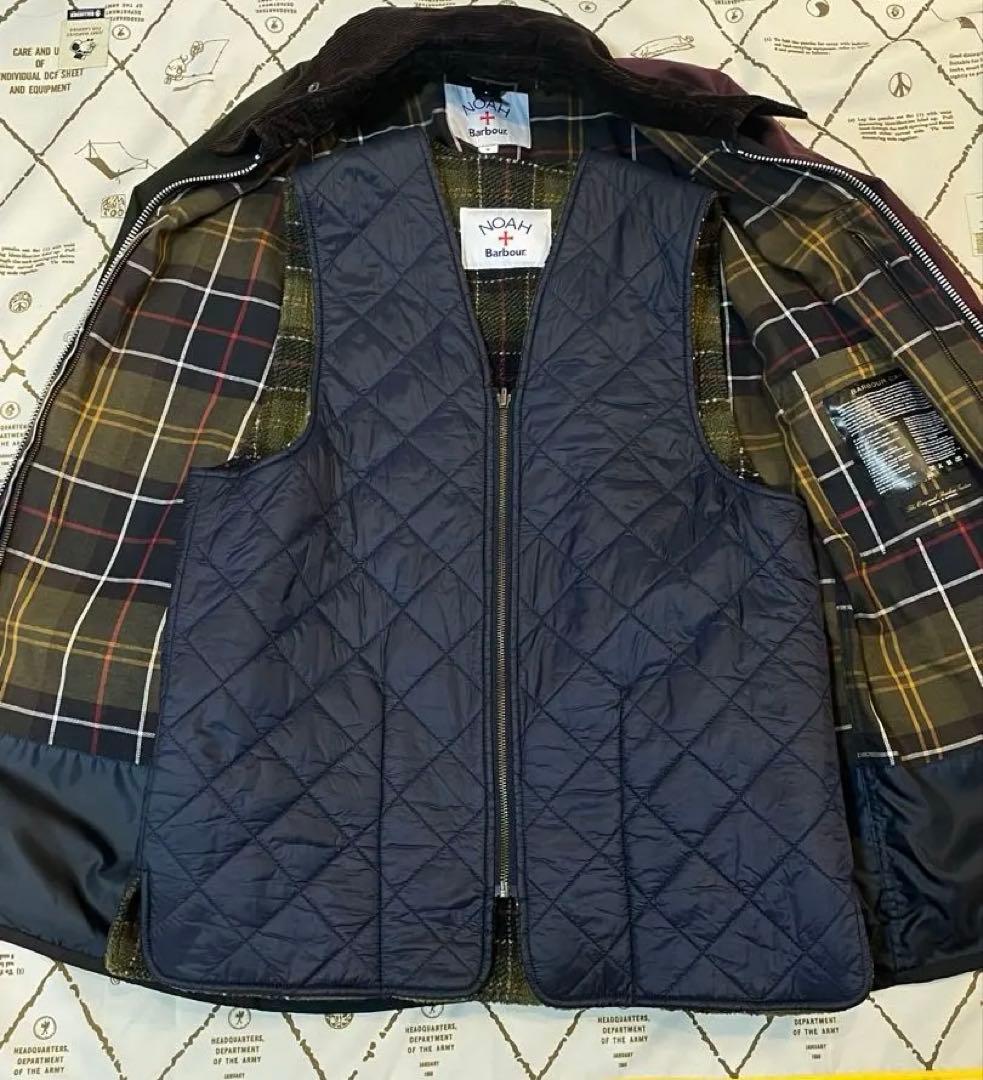 ゲジヒト専用Barbour NOAH コラボ Wax Beaufort サイズM