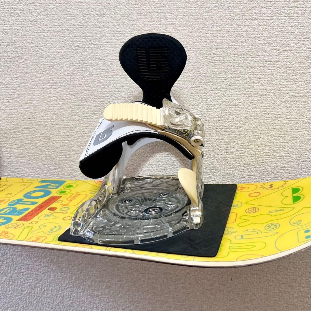 r*.様 BURTON バートン　子供用80cm ビンディング付き　フルバートン