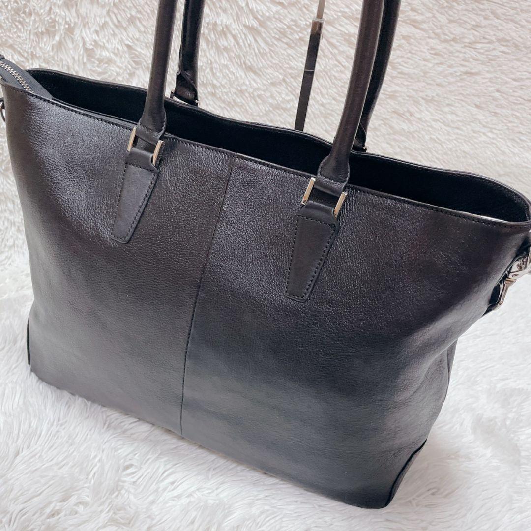 タスク ブラック トートバッグ メンズ ショルダーバッグ ツーウェイ 大容量