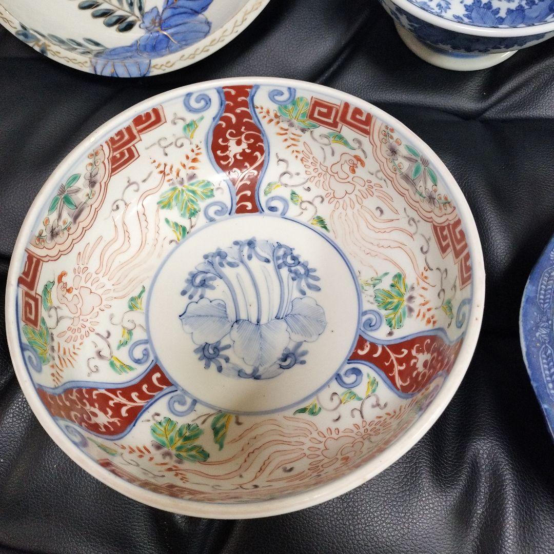 古美術 鉢 盃 5点 アンティーク レトロ 陶器 骨董