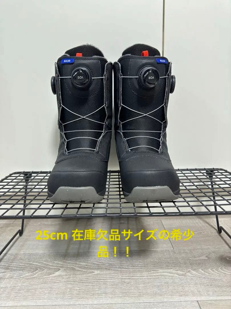 【売切サイズ】メンズ Burton ルーラーBOA® ワイド スノーボードブーツ