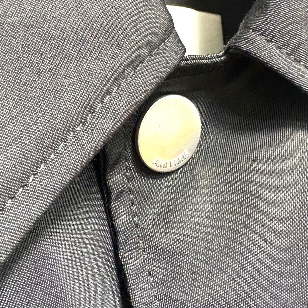 新品 AMI PARIS テクニカルナイロンツイルコート S