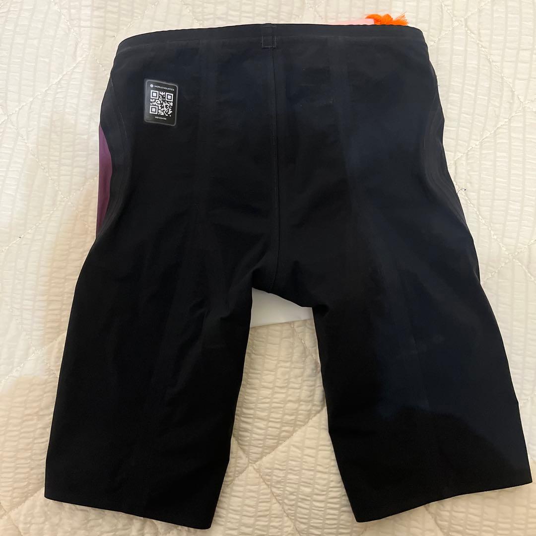 arena アクアフォースストームCP 競泳水着 黒/紫 値下げ交渉します！