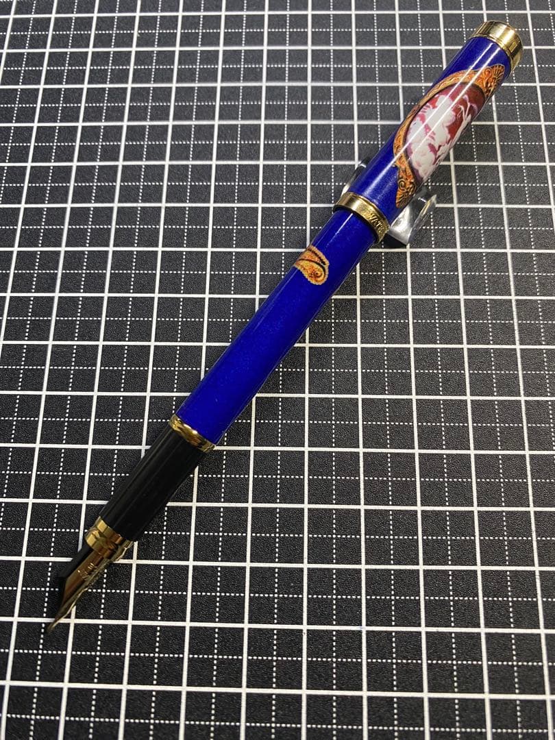 WATERMAN LADY Anastasia BLUE 万年筆　字幅EF