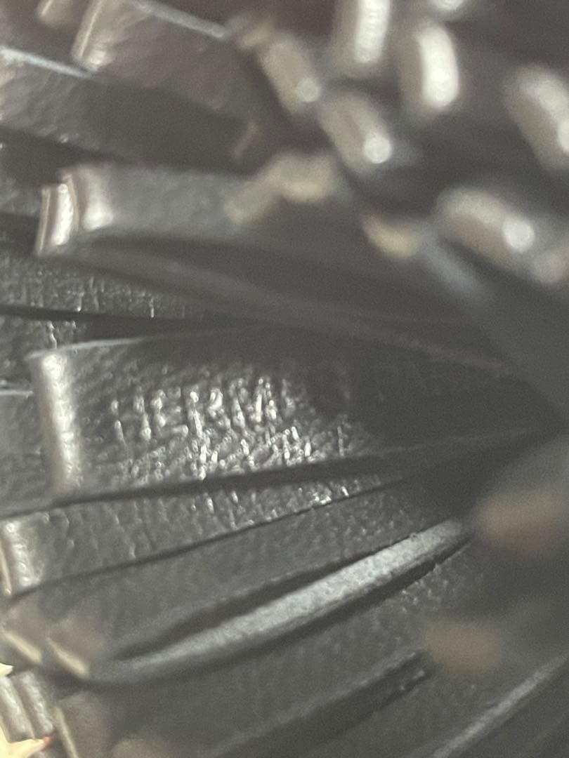 未使用品　エルメス　カルメン　ブラック　キーリング　チャーム