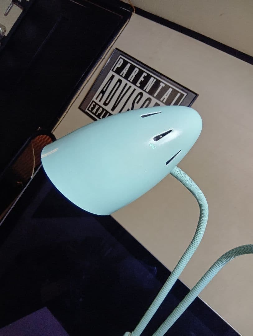 1980's　インダストリアル　ミッドセンチュリーモダン　ツイン　フロアランプ