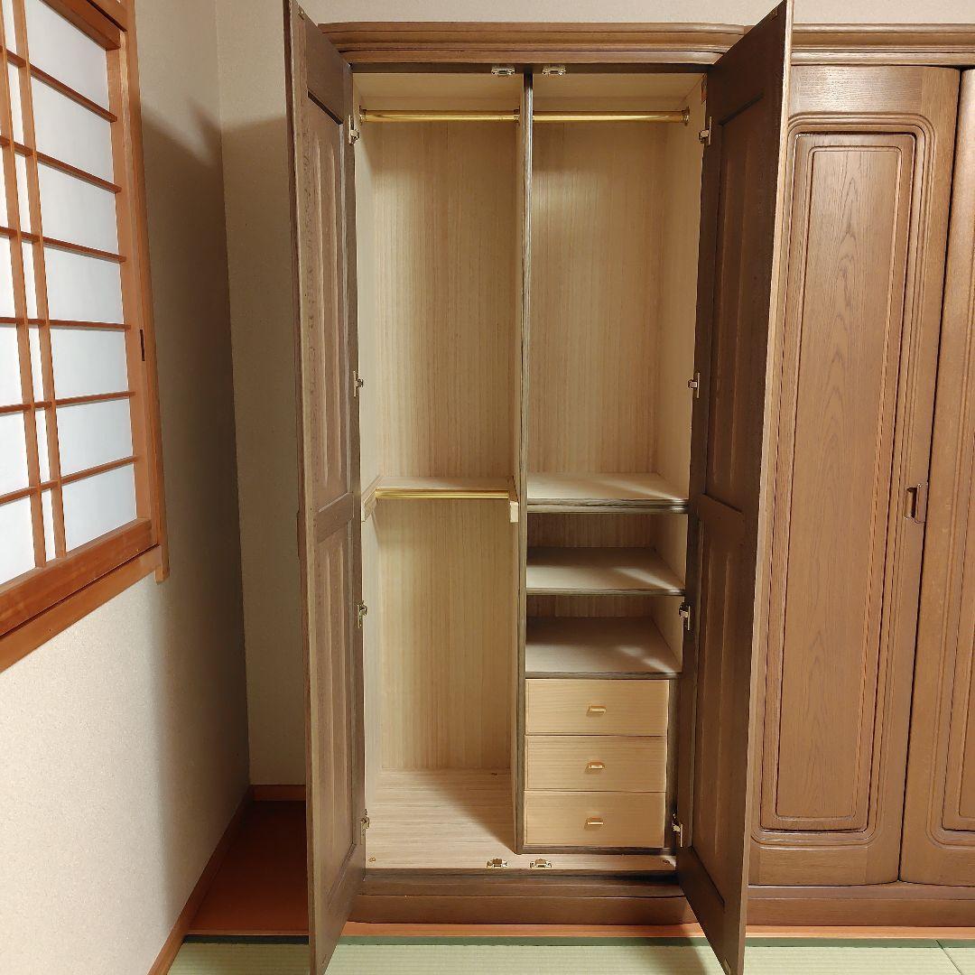 府中家具　洋服ダンス　木製品　桐　土井木工
