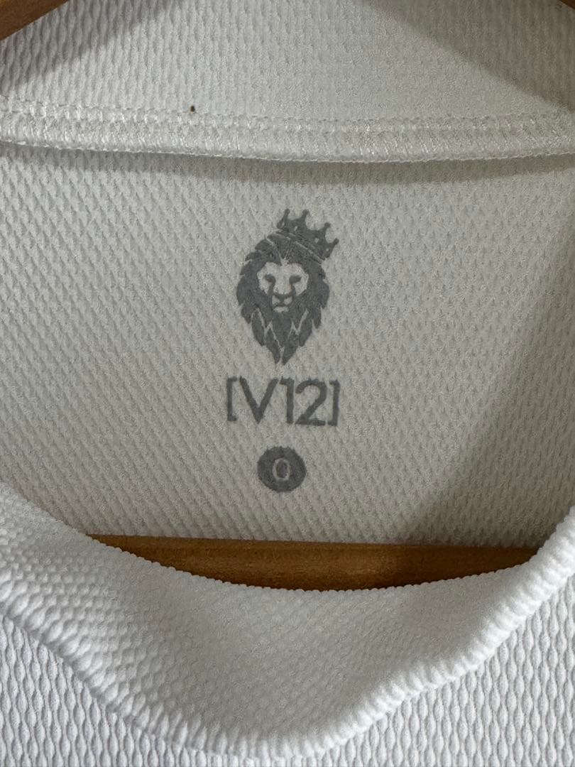 V12 MU12 MOCK mutaコラボ　レディース　モックネック S