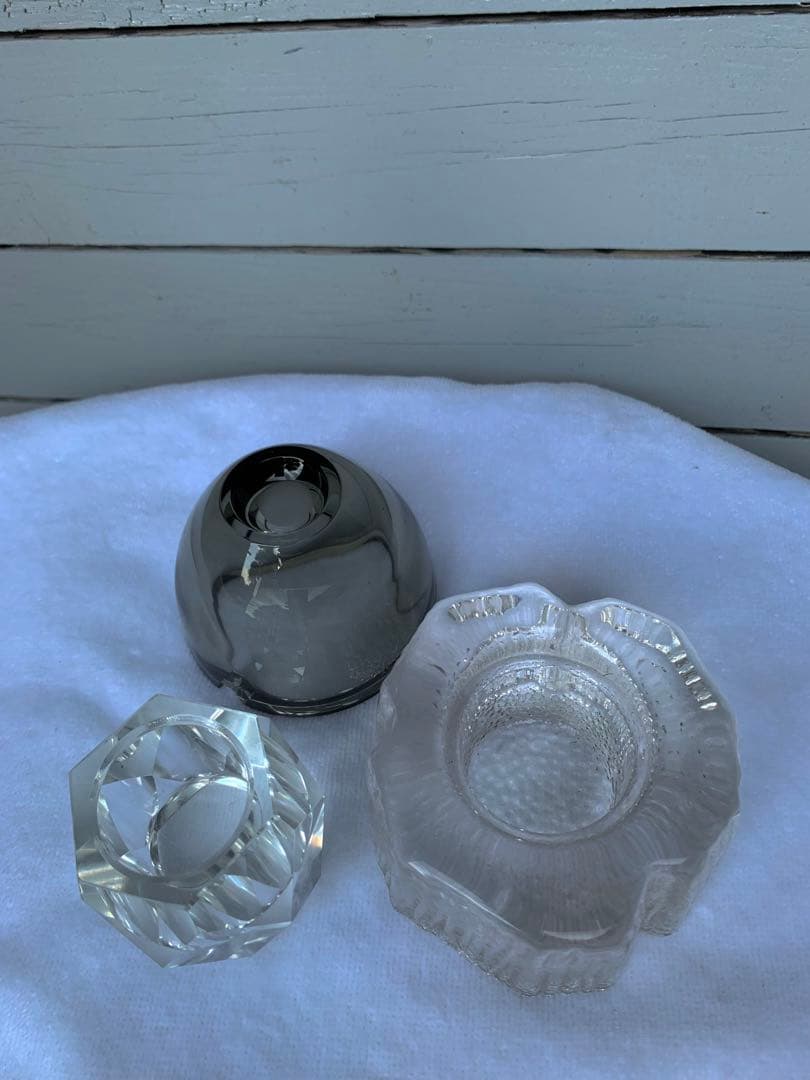 ガラス　3点
