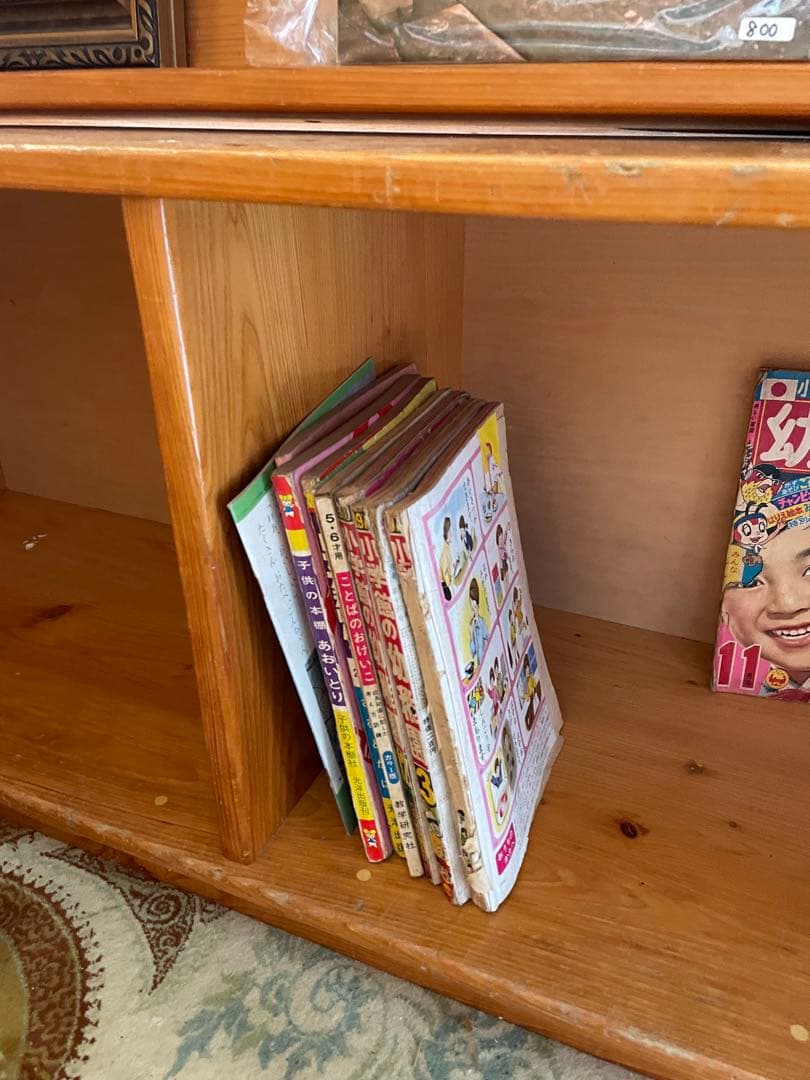 稀少/無垢材/大型/絵本棚/本棚/収納棚/幼稚園/学校/店舗什器