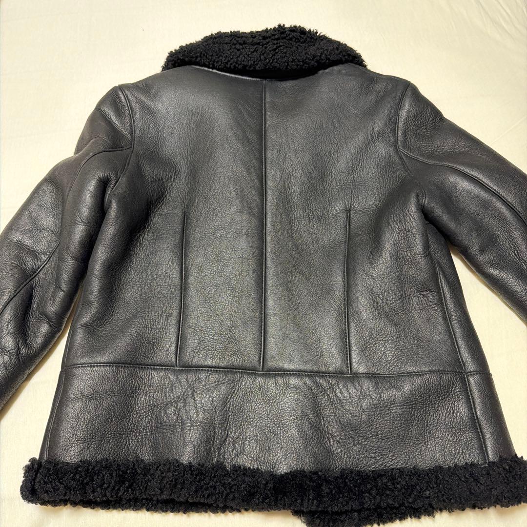 【美品】UNITED ARROWS ムートンライダースジャケット　38