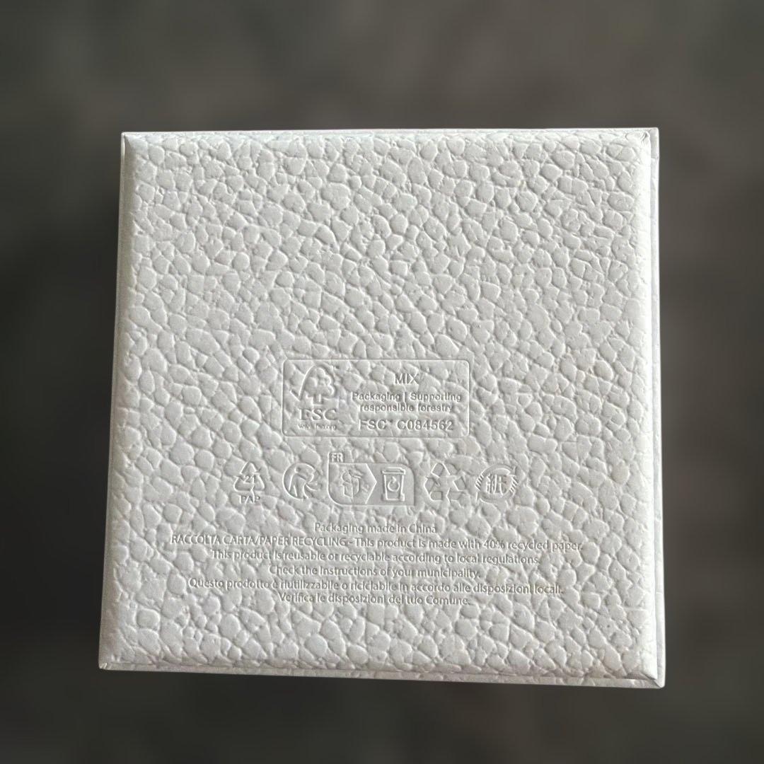 Dior ゴールドトーン ロゴスタッドピアス　片耳