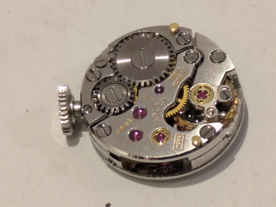 M*c様 ROLEX プレシジョン 手巻き腕時計 レディース ムーブメント 動作