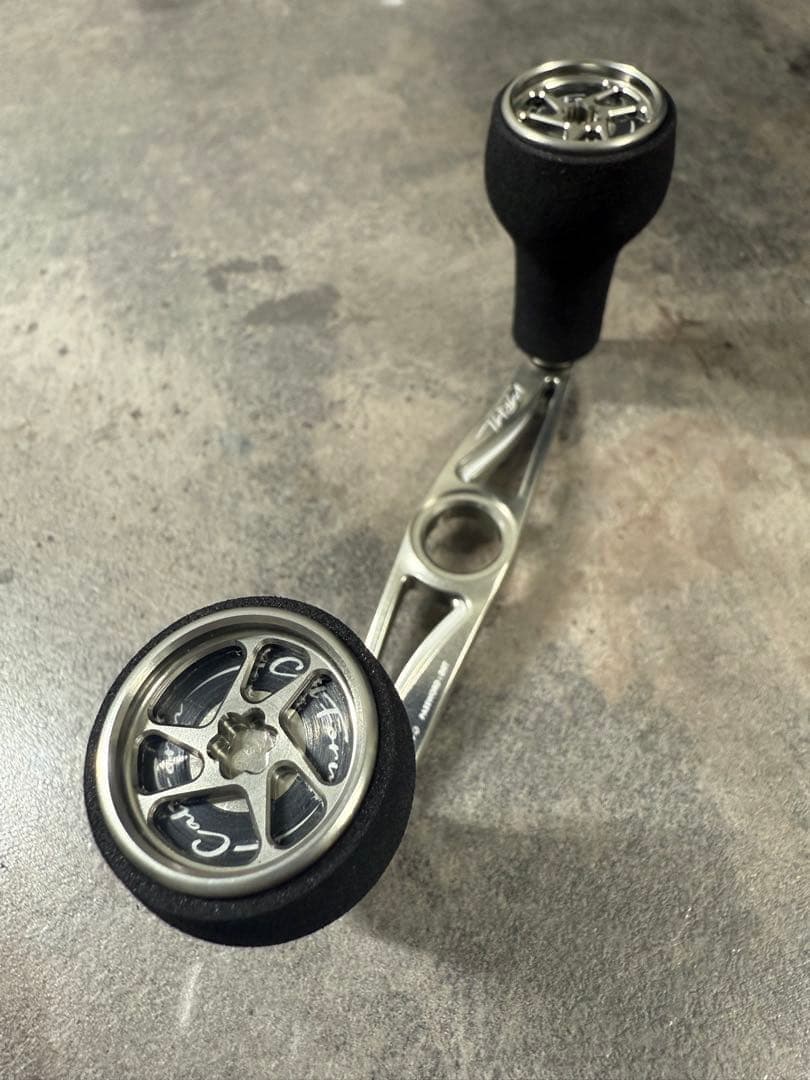 超希少 drt バリアルハンドル シルバーチタニウム カルフォームノブ