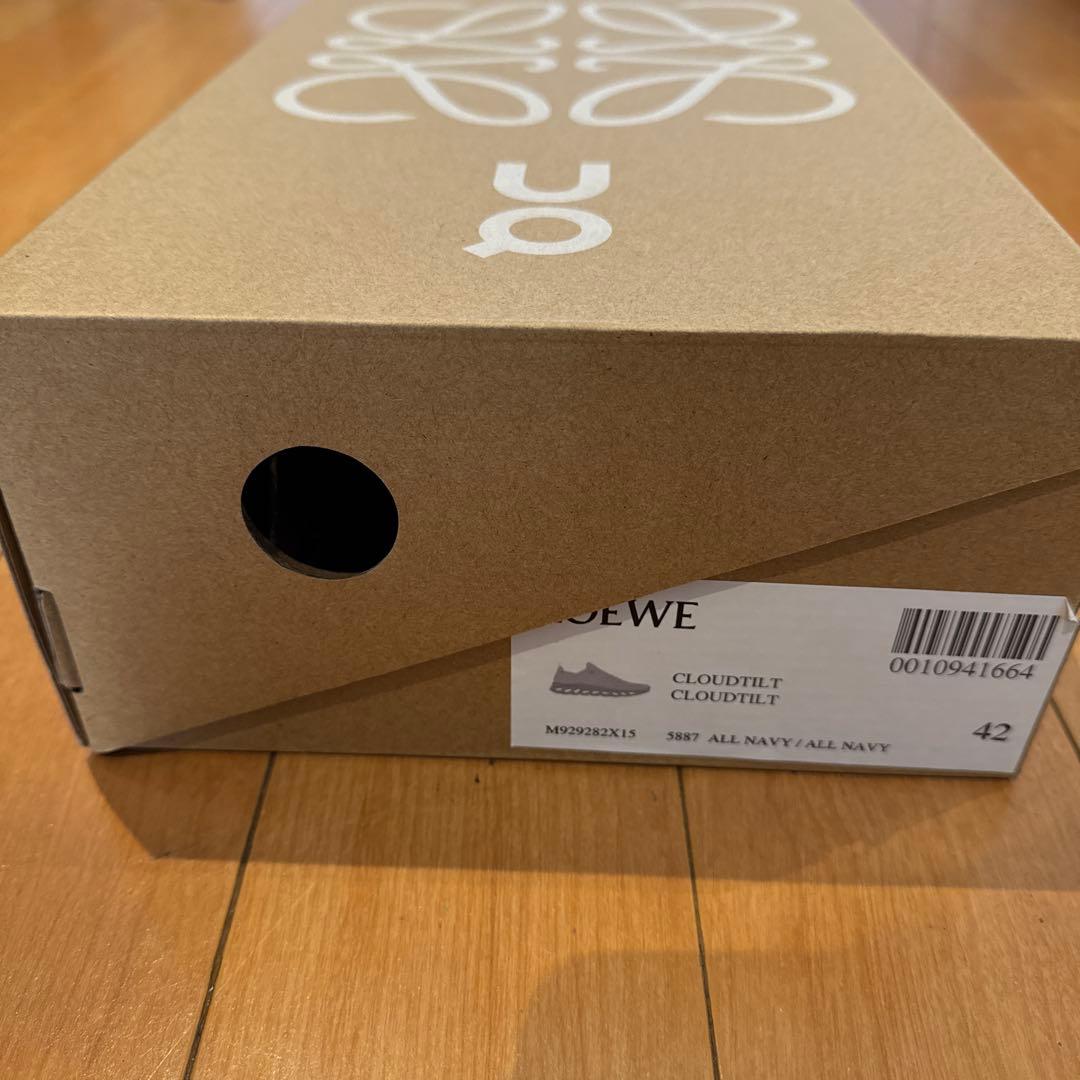 LOEWE On ネイビー スニーカー　42