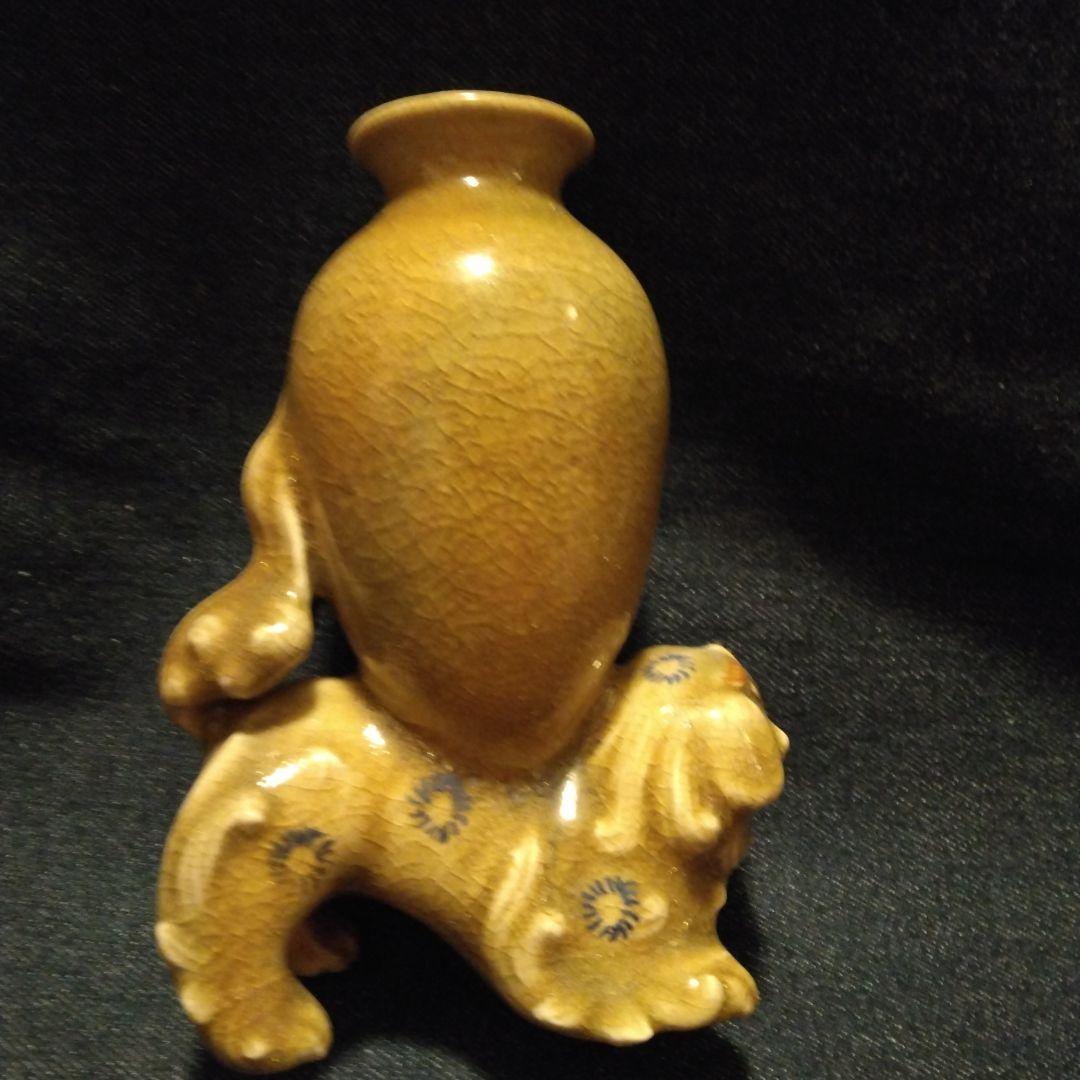 古い　小さい　一輪ざし　中国　古玩　骨董