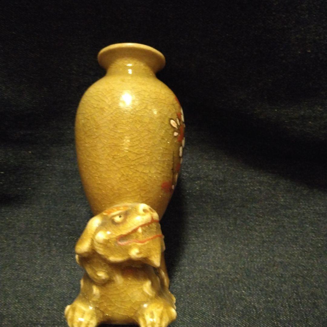 古い　小さい　一輪ざし　中国　古玩　骨董