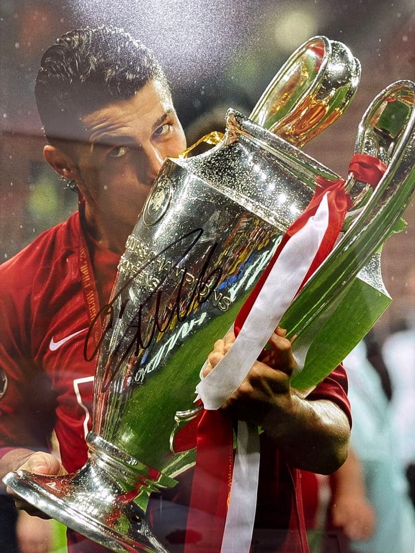 クリスティアーノ・ロナウド サイン入りフォト