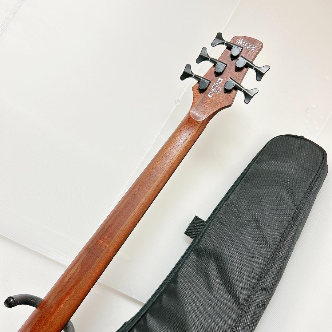 美品 Ibanez SRH-505F フレットレスアクティブベース 5弦ベース