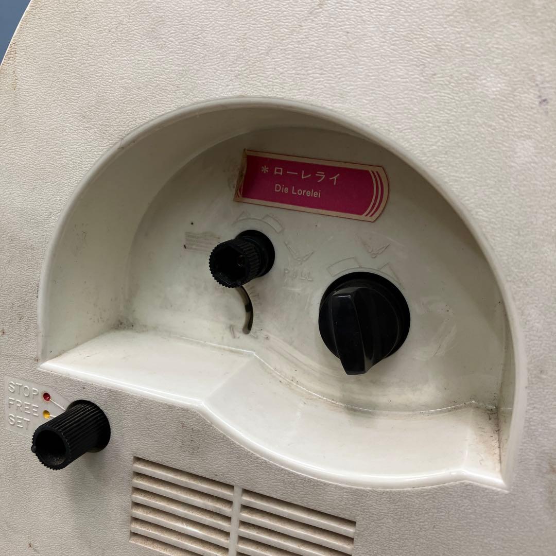 E-3 ジャンク品 シチズン 置時計 ローレライ オルゴール付 ヴィンテージ