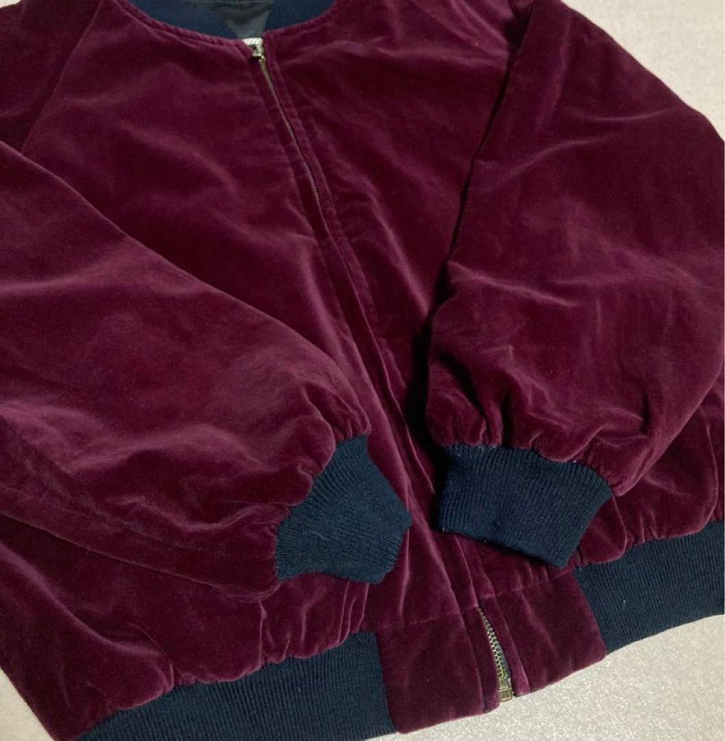 激レア 00s「ひとつ屋根の下」いしだ壱成着用 リバーシブル 別珍 スカジャン