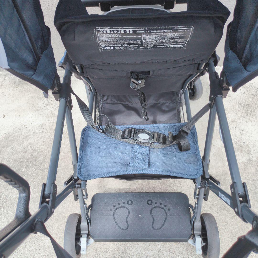 *mika*　KATOJI カトージ ベビーカー 二人でゴー 2人乗り