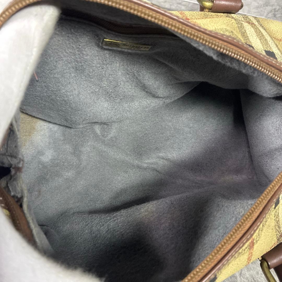 【希少・入手困難】✨Burberrys Mini Boston Bag Y2K