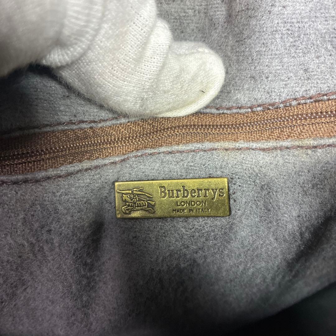 【希少・入手困難】✨Burberrys Mini Boston Bag Y2K