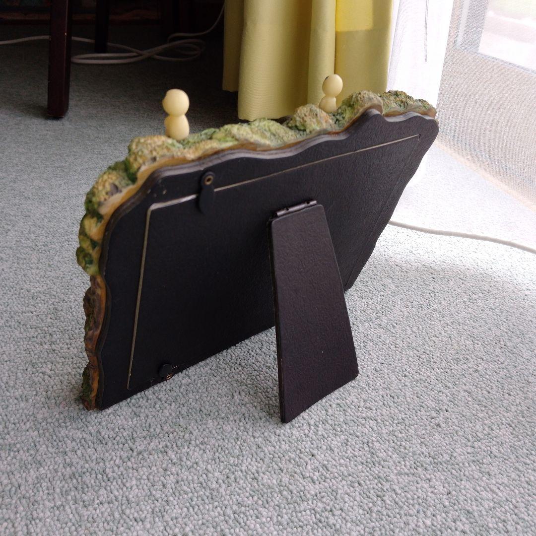 【未使用美品】もののけ姫　シシ神の森　パズル　フォトフレーム　 ジブリ