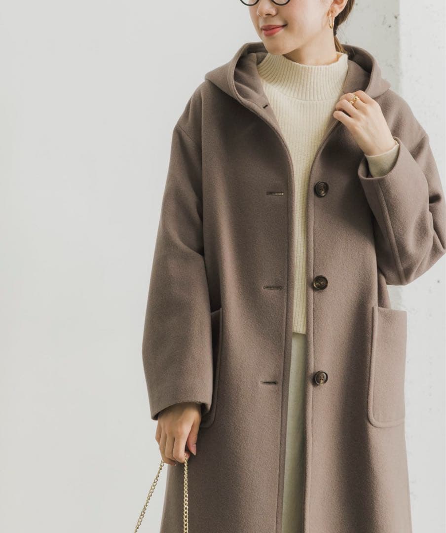 ☆ピンキー☆ アーバンリサーチ　オーバーフードコート　フリーサイズ