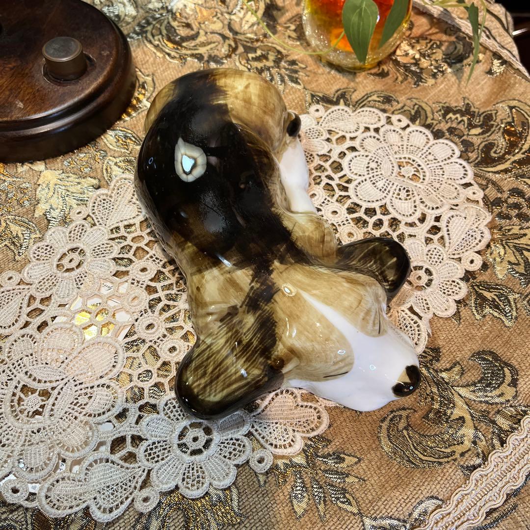 マックスマーラ　犬の陶器置物