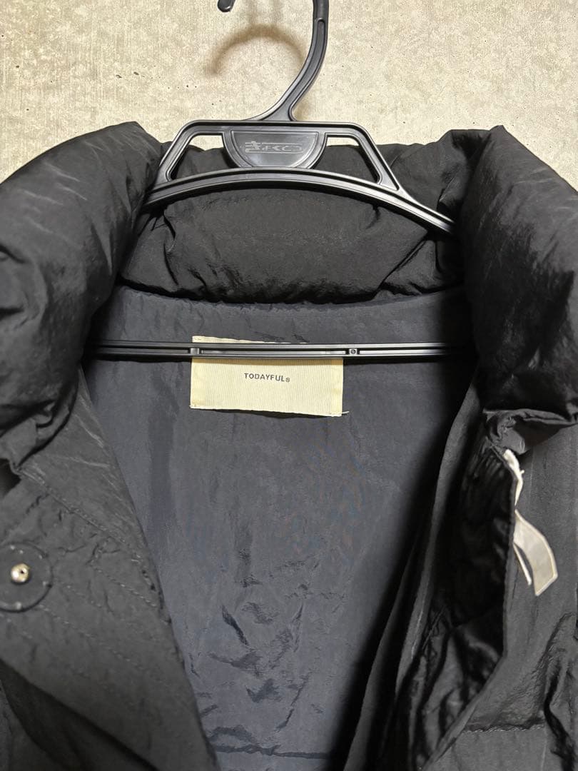 まちるんだ　美品　TODAYFUL Standcollar Down