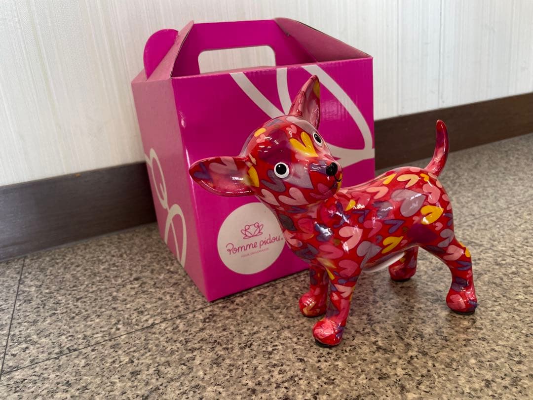 POMME PIDOU ポンピドゥ　レア　チワワ　貯金箱　置物