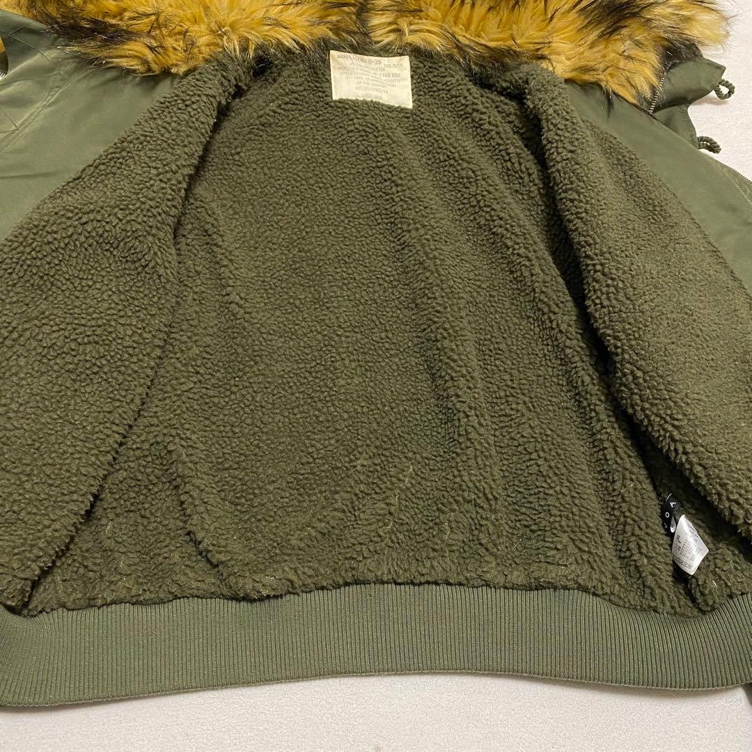 N-2B フライトジャケット　カーキ　archive y2k 00s 短丈