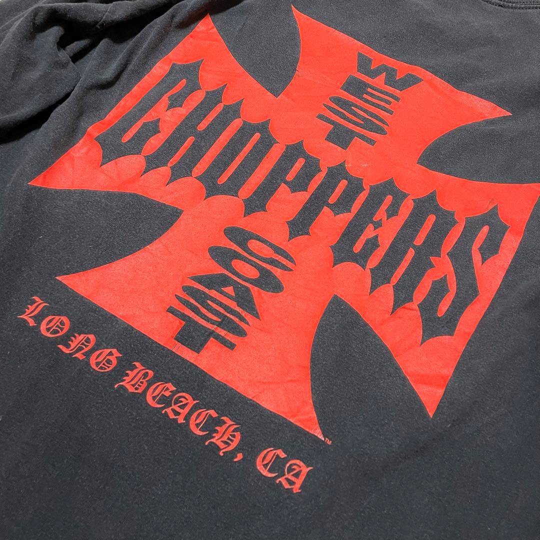 D*D様 00s WEST COAST CHOPPERS フレイム ロンT ブラ