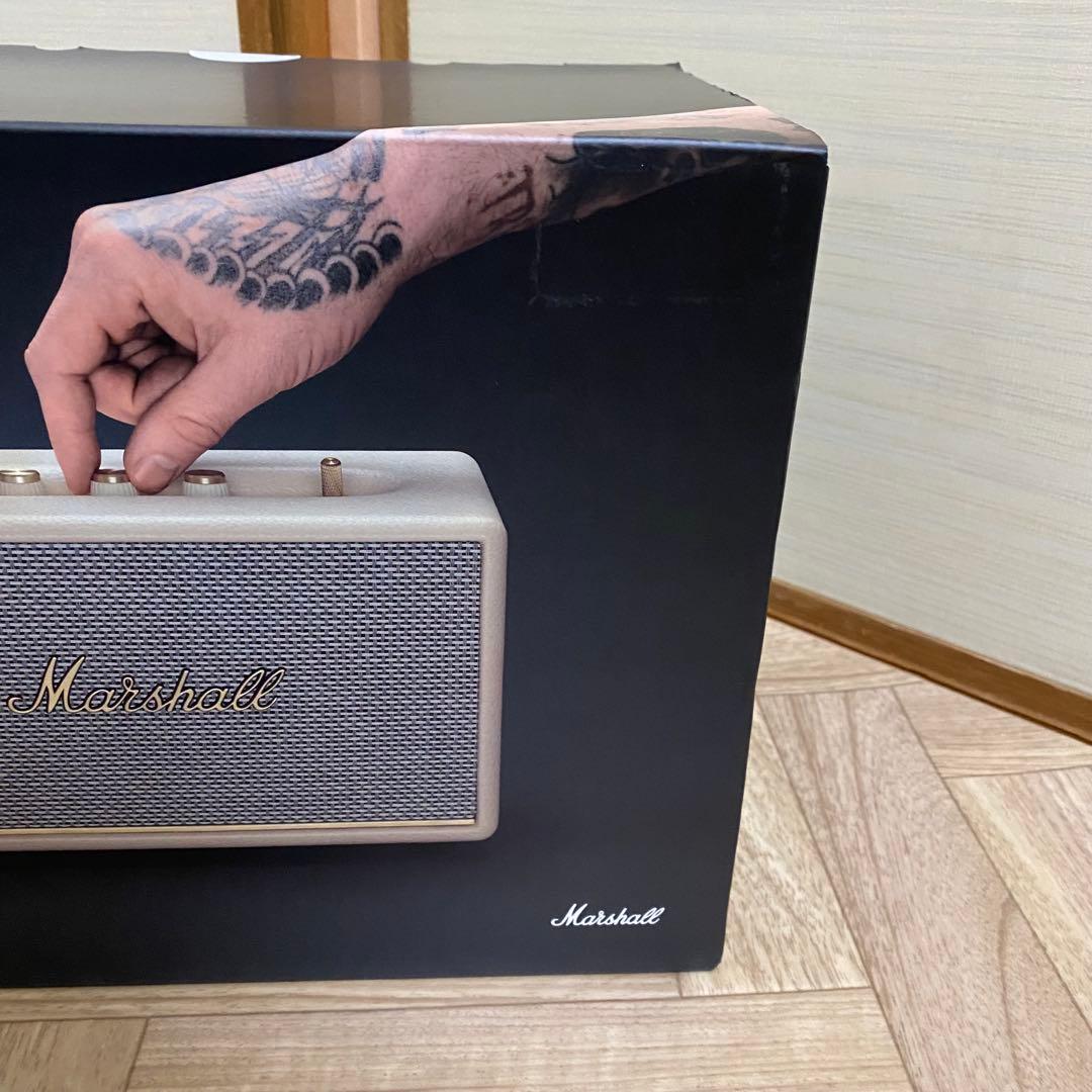 【新品未開封】Marshall Acton III ワイヤレススピーカー白本体