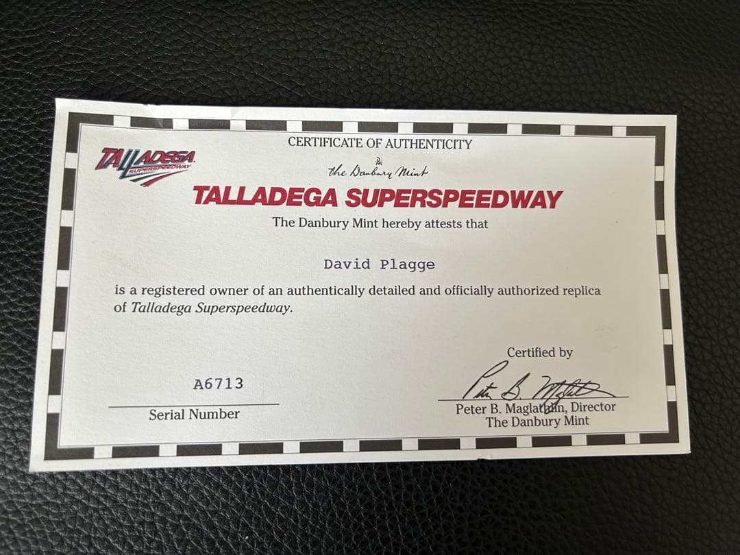 激レア/絶版★ ダンバリーミント タラデガ スーパースピードウェイ ジオラマ ★