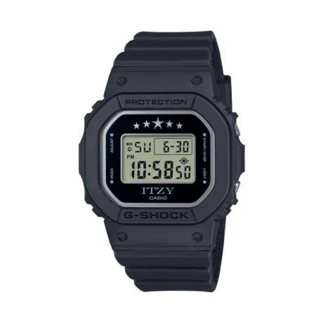 ITZY G-SHOCK ブラック腕時計