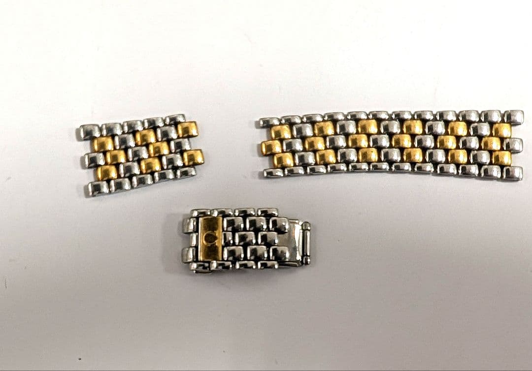 オメガ　メタルバンド　16mm　※難あり