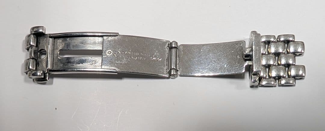 オメガ　メタルバンド　16mm　※難あり