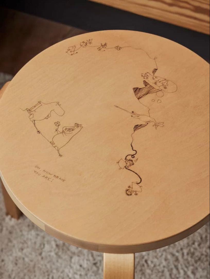 ノベルティ付き Artek Moomin Stool 60 スツール