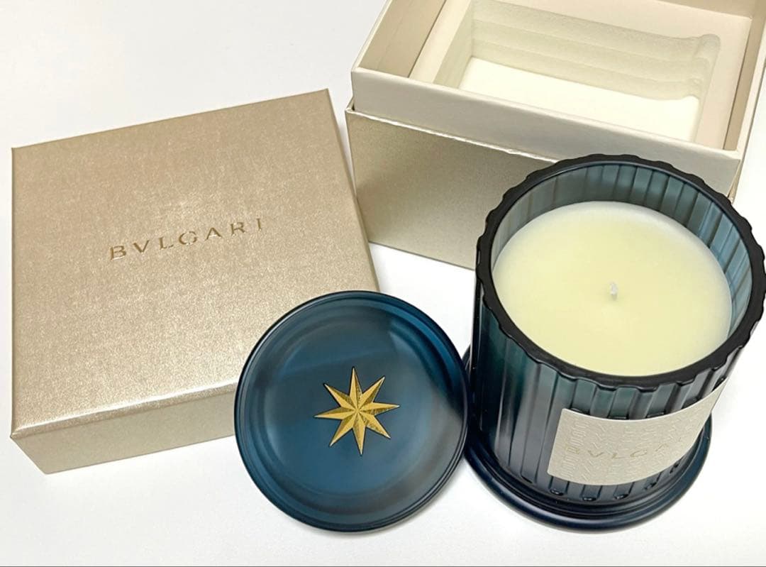 BVLGARI ブルガリ キャンドル ラウンドフォルム　新品未開封　ショッパー袋